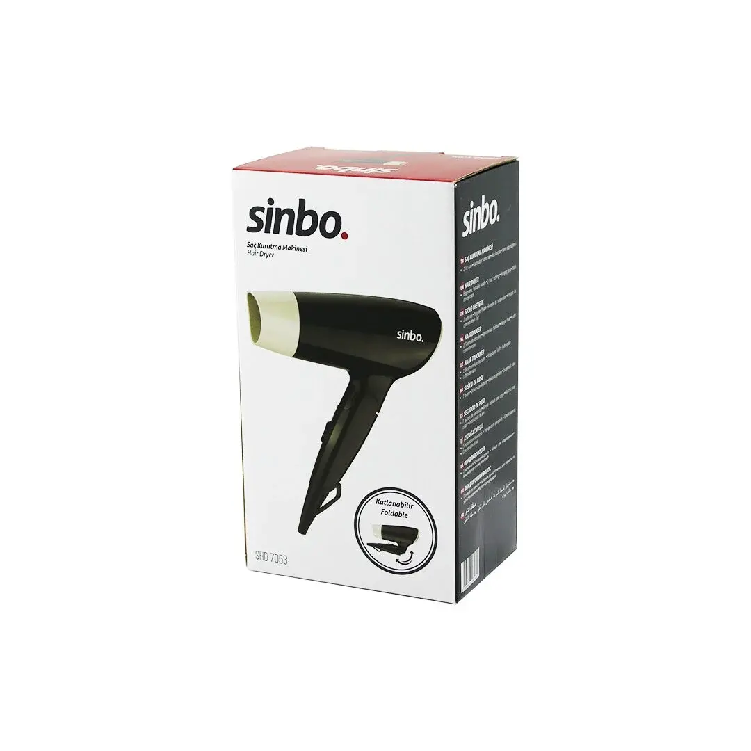 Krem Saç Kurutma Makinesi Katlanabilir 2 Kademe Hız Ayarı SHD-7053