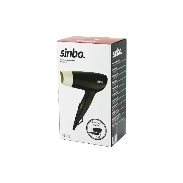 Krem Saç Kurutma Makinesi Katlanabilir 2 Kademe Hız Ayarı SHD-7053