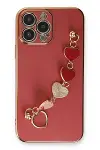 Apple iPhone 14 Pro Kılıf Esila Silikon - Kırmızı-2