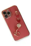 Apple iPhone 14 Pro Kılıf Esila Silikon - Kırmızı-3