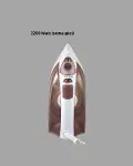 Buharlı Ütü 2200W Kireç Önleyici Self Clean Damlatmaz Kahverengi-4