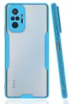 Xiao Red Note 10 Pro Kılıf Platin Silikon - Mavi-1
