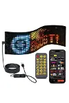 Led Ekran Matrix Panel Cama Yapışan En Büyük Boy 16x96 Led Sayısı Araba Yazısı 12cm-59.5cm-2