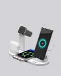 iPhone, Apple Watch ve AirPods ile Uyumlu 4'ü 1 Arada Şarj Ünitesi – Tüm Apple Cihazları Tek Noktada-3