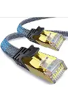 Cat 8 LAN Kablosu –Ethernet Kablosu Örgü Kaplama, Yüksek Hızlı (10 METRE)-4