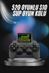 S10 Gamepad 520 Oyunlu Klasik Taşınabilir Retro Oyunlar Oyun Konsolu El Atarisi-1