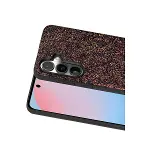 Onegif Samsung Galaxy S24 Fe Bright Simli Kapak - Derin Mor-2