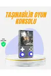Çift Joystickli Retro Oyun Konsolu 2500mAh Bataryalı-1