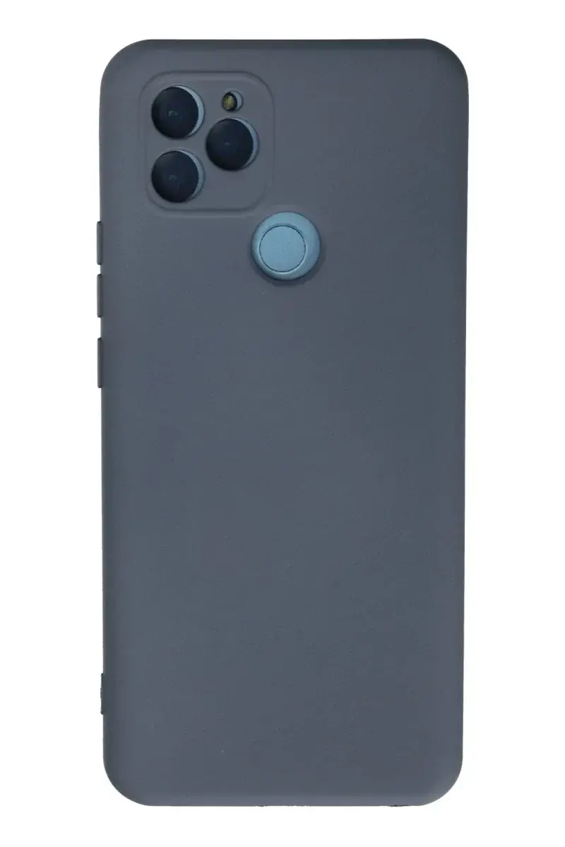 General Mobile GM 21 Kılıf Nano içi Kadife Silikon - Gri