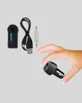 Bluetooth AUX Çevirici ve PD Destekli Araç Şarj Cihazı 2’li Set-3