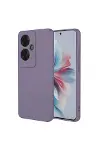 Oppo Reno 11F Kılıf First Silikon - Lila-1
