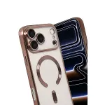 Apple İphone 17 Pro Max Kross Magneticsafe Kapak - Çöl Titanyum-3