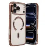 Apple İphone 17 Pro Max Kross Magneticsafe Kapak - Çöl Titanyum-1