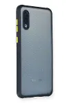 Samsung Galaxy A02 Kılıf a Şeffaf Silikon - Lacivert-2