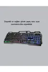 RGB Işıklı Oyuncu Klavye Mouse Seti – Türkçe Q, Ayarlanabilir DPI, Ergonok ve Dayanıklı Tasarım-4