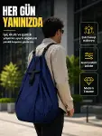 Geniş İç Hacimli Katlanabilir Çanta Pratik Taşıma Deneyi Sunan Modern Tasarım-1