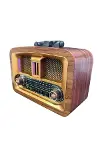 Taşınabilir Klasik AM/FM/SW Retro Ev Radyo USB ile Şarj Olabilen Retro Radyo-3