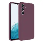 Samsung Galaxy A16 5G Kılıf First Silikon - Mürdüm-3