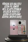 Yeni Nesil Kadın Akıllı Saat Rose Gold Android ve İos Uyumlu-2
