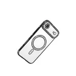 Apple İphone 17 Air Joke Simli Magneticsafe Kılıf - Siyah-4