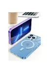 Apple iPhone 14 Pro Kılıf Troy Magsafe Kapak - Mor-3