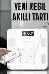 Tartı Baskül Dijital Elektronik Tartı Vücut iz Wifi Akıllı Yağ Ölçer-1