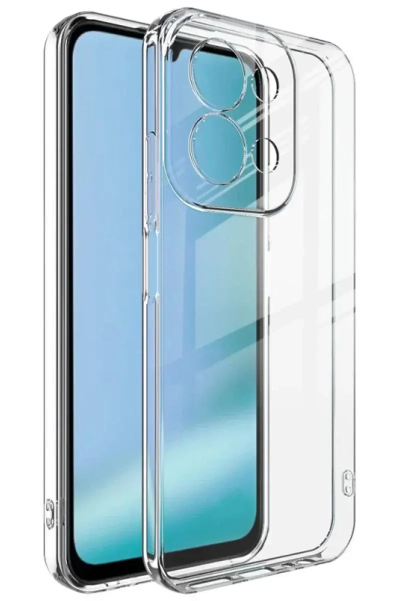 Xiao Red 15C 4G Lüx Şeffaf Silikon - Şeffaf