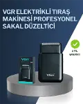 5 W Güçlü USB Şarjlı Sakal Şekillendirici – İki Başlıklı, Su Geçirmez Tasarım-1
