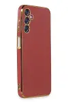 Samsung Galaxy M14 5G Kılıf Volet Silikon - Kırmızı-2