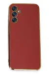 Samsung Galaxy M14 5G Kılıf Volet Silikon - Kırmızı-1