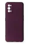 Realme 7 Pro Kılıf First Silikon - Mürdüm-1