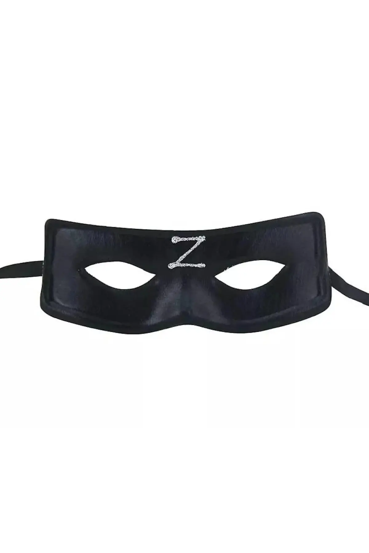 Zorro Maskesi Arkadan Lastikli Z Baskılı