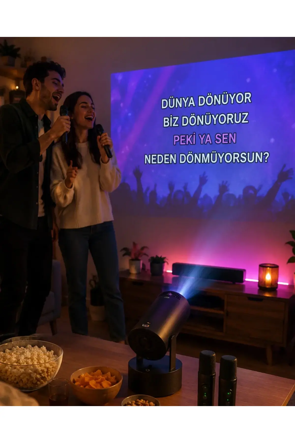 Kareoke Projeksiyon