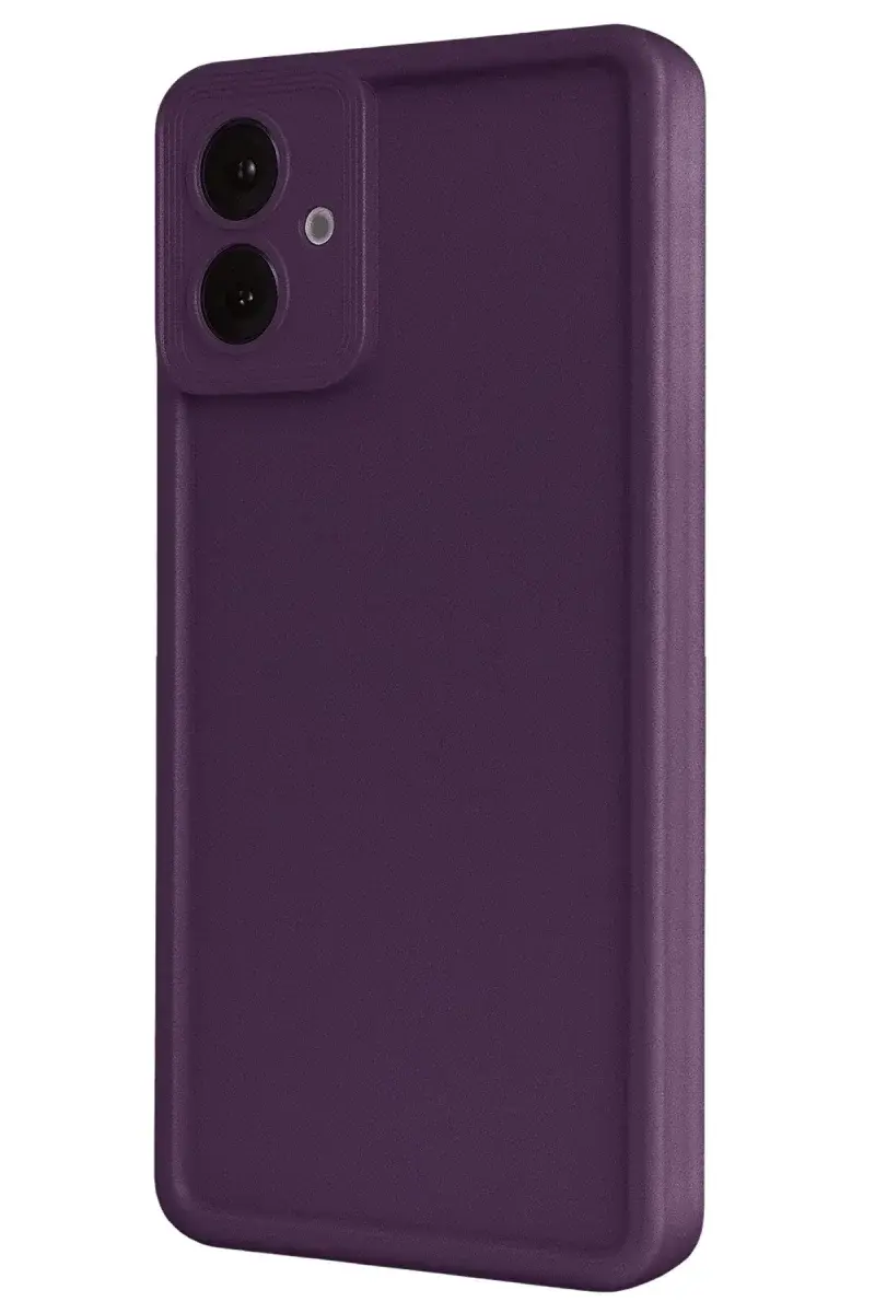 Samsung Galaxy A07 4G Viera Silikon - Mürdüm