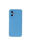Realme 9i 4G Kılıf Nano içi Kadife Silikon - Mavi-1