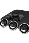 Apple iPhone 15 Pro Raze Metal Kamera Lens - Gümüş-1