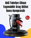 SOS Fenerli Akü Takviye Cihazı Dijital Kompresör Powerbank-1