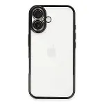 Apple iPhone 16 Plus Kılıf Razer Lensli Silikon - Siyah-3