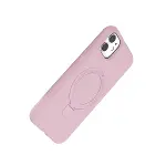 Apple İphone 11 Regal Magsafe Standlı Kapak - Açık Pembe-3