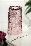 Akrilik Mürdüm Tekli Uzun Bardak & Su Meşrubat Bardağı 750 ml ( Büyük Boy & Cam Değildir )-3