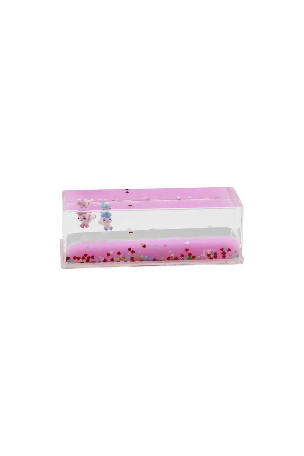 Pembe Su Hayvan - Yıldız D.gen Mika Yüzen Batmayan Dekoratif Biblo AKVARYUM4.7X13.6X4.5CM