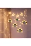 Ramazan Perde LED Işık 3m (Fişli, Eklemeli) Camii Yıldız-3