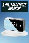 Powerbankli Bluetooth Kulaklık Yüksek Ses Aynalı Çift Dijital Gösterge Ekranı-1