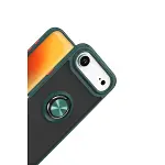 Apple İphone 17 Air Montreal Yüzüklü Silikon Kapak - Yeşil-4