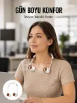 Katlanabilir Asılabilir Fan | USB Şarjlı, 3 Vitesli Sessiz Mini Fan Yeni Nesil-1