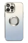 Apple iPhone 14 Pro Max Kılıf Best Silikon - Mavi-1