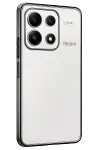 Xiao Poco X6 Pro Kılıf Razer Lensli Silikon - Gümüş-1