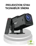 HD USB Girişli Akıllı Projeksiyon Cihazı Taşınabilir Düşük Tüketimli-1