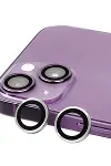 Apple iPhone 14 Raze Metal Kamera Lens - Gümüş-1