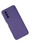 Huawei Nova Y70 Kılıf Nano içi Kadife Silikon - Mor-3